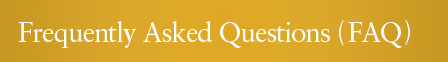 Frequently Asked Questions (FAQ)